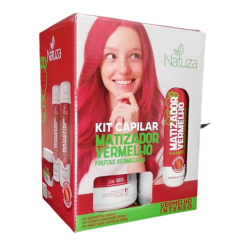 Kit Matizador Vermelhos e Acobreados  - 3 Itens